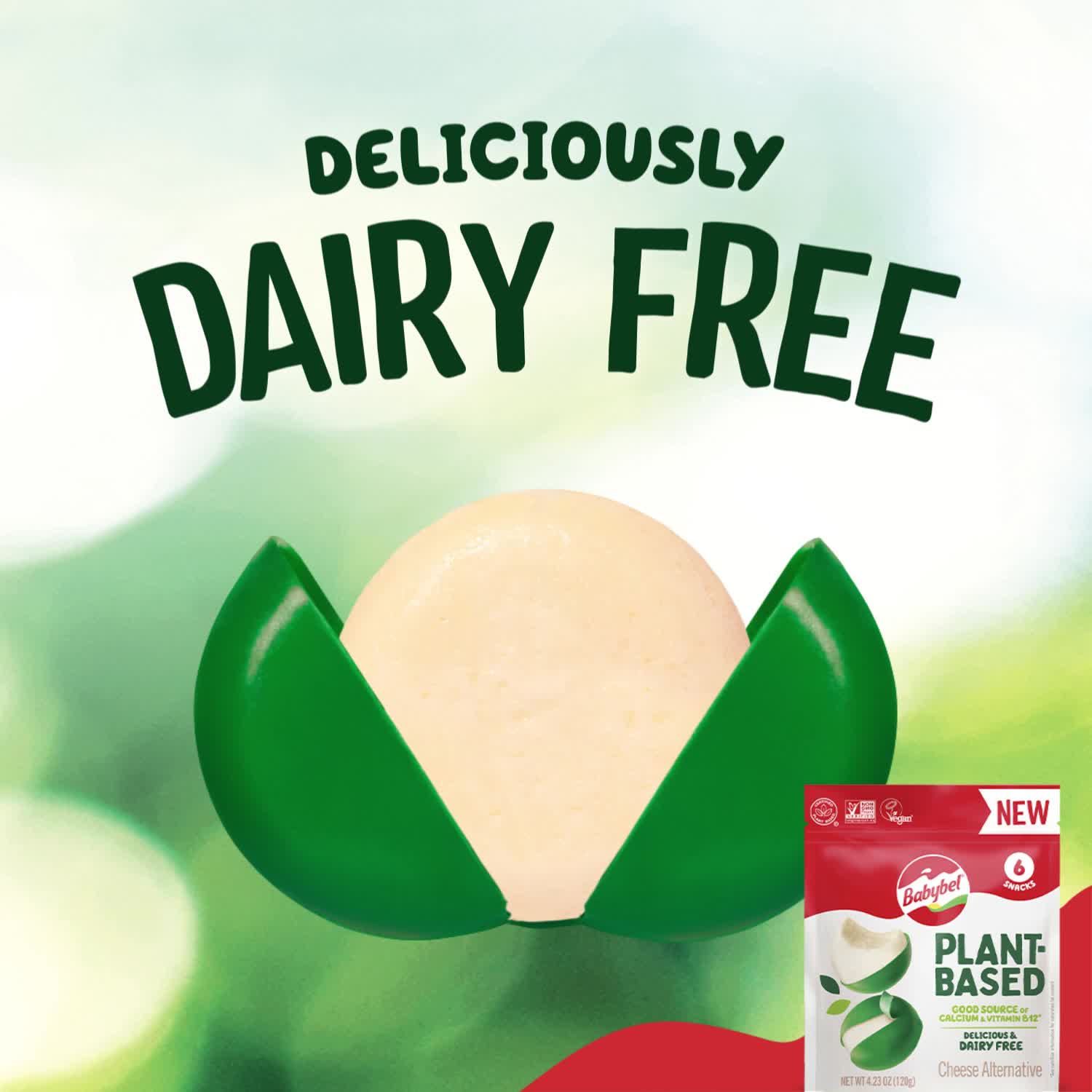 New Babybel Plant-Based, an easy snack