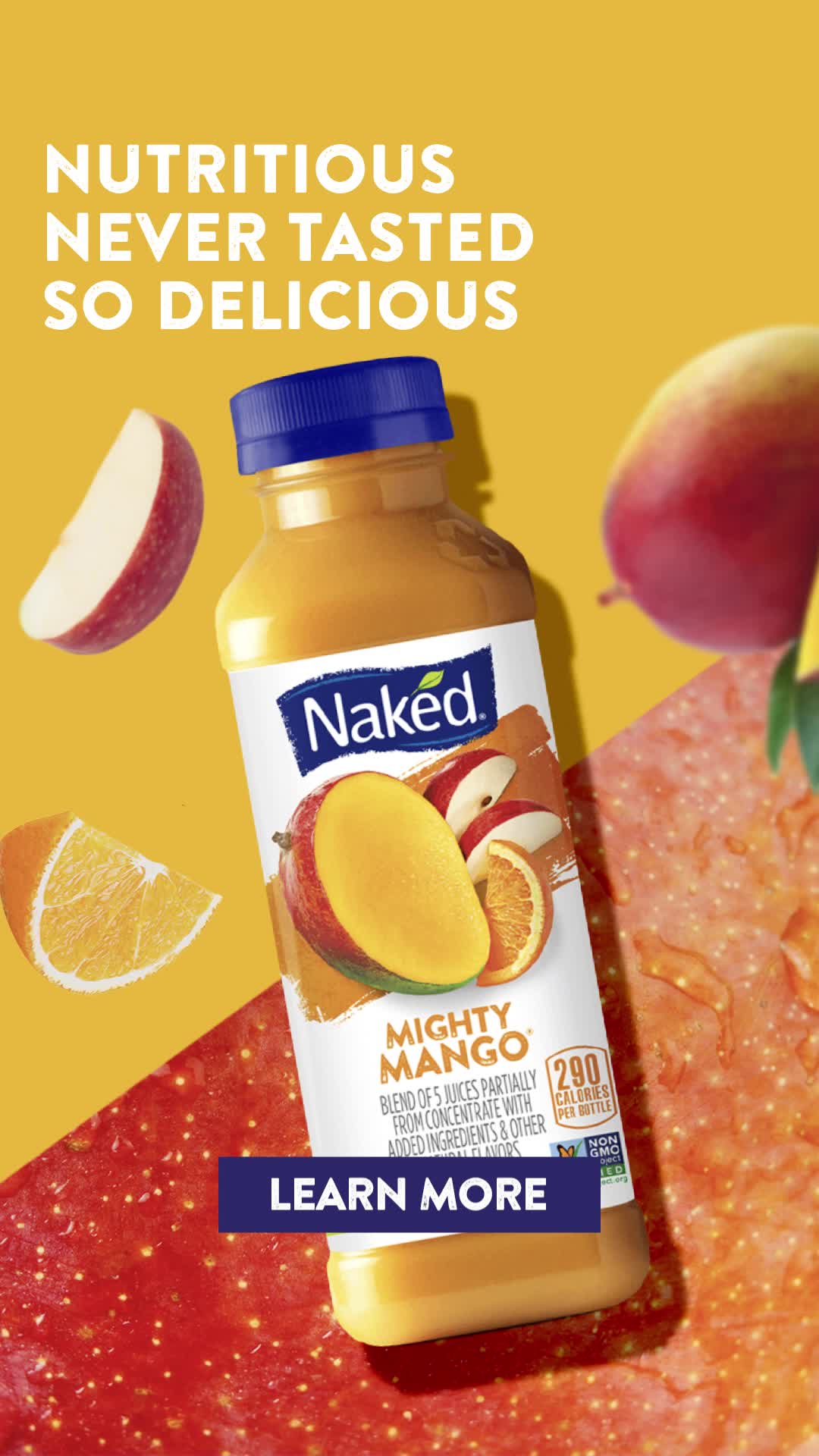 Real fruit and veggie goodness