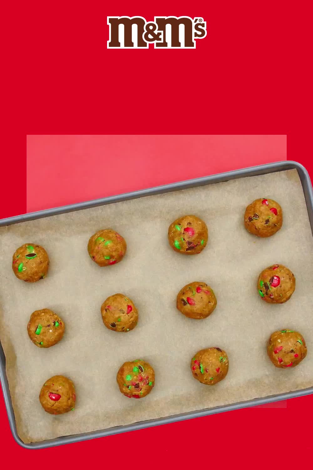 M&M’S® Gingerbread Snowballs