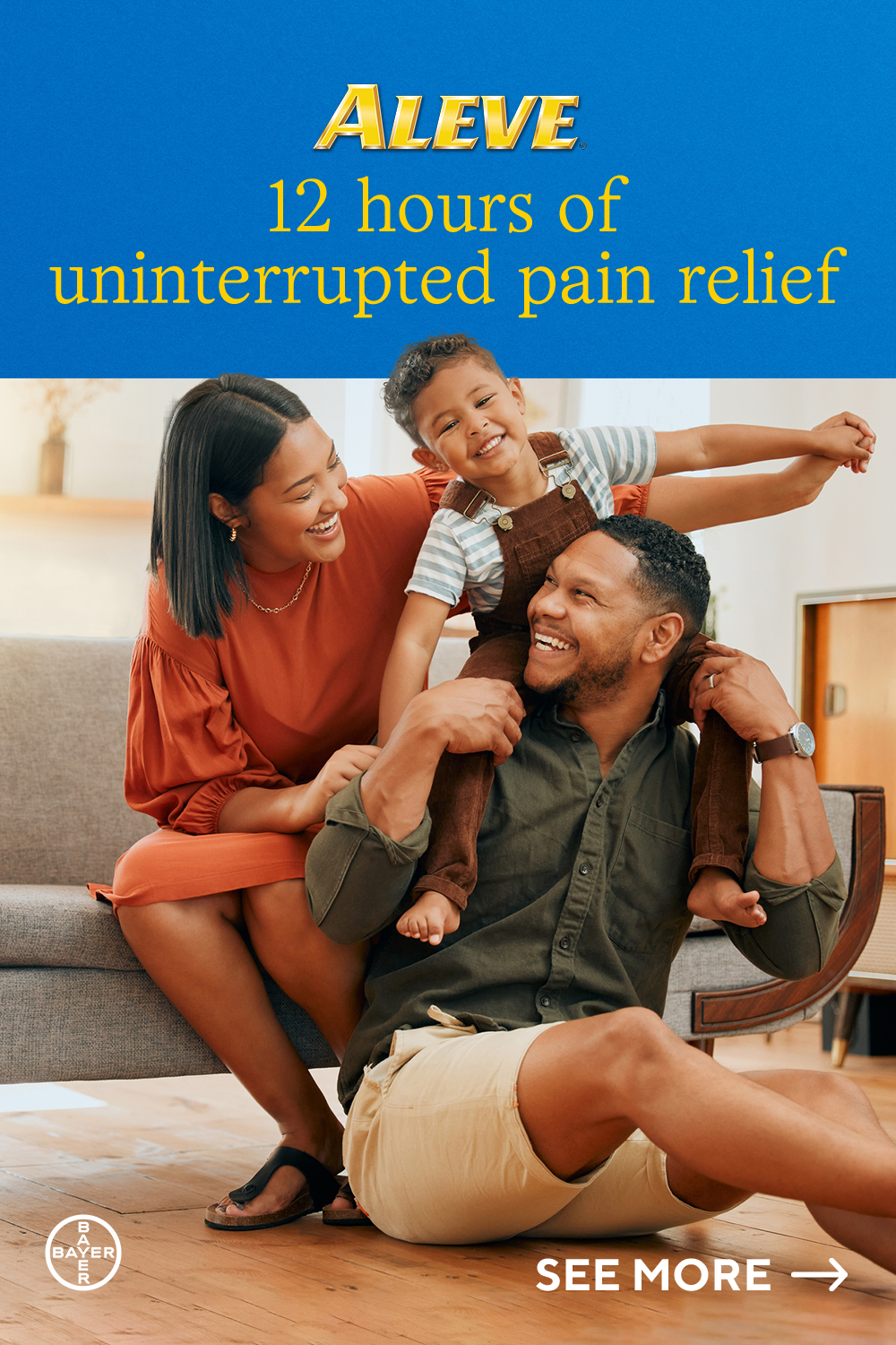 Get 12 hours of pain relief