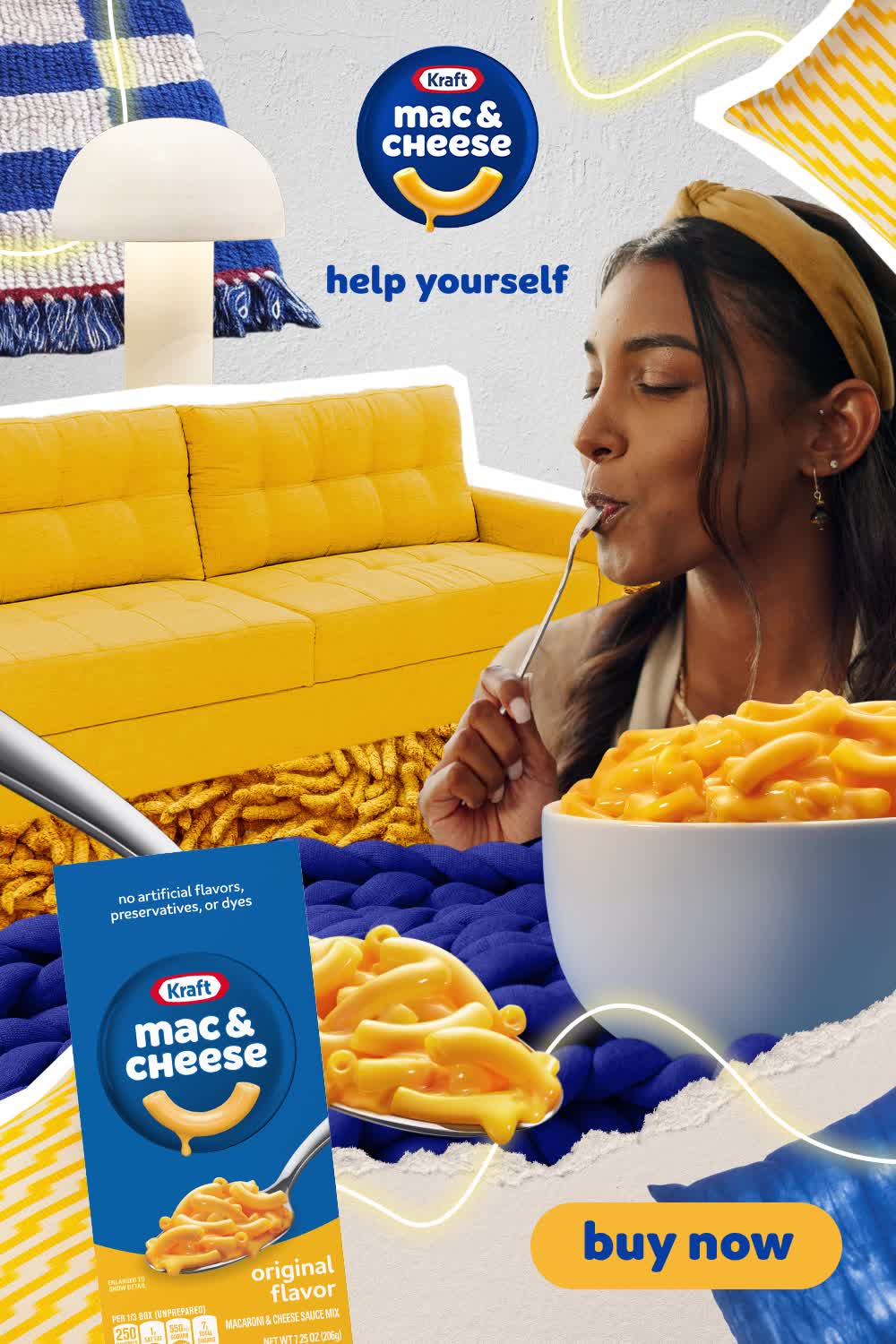 Your cheesy couch day comfort