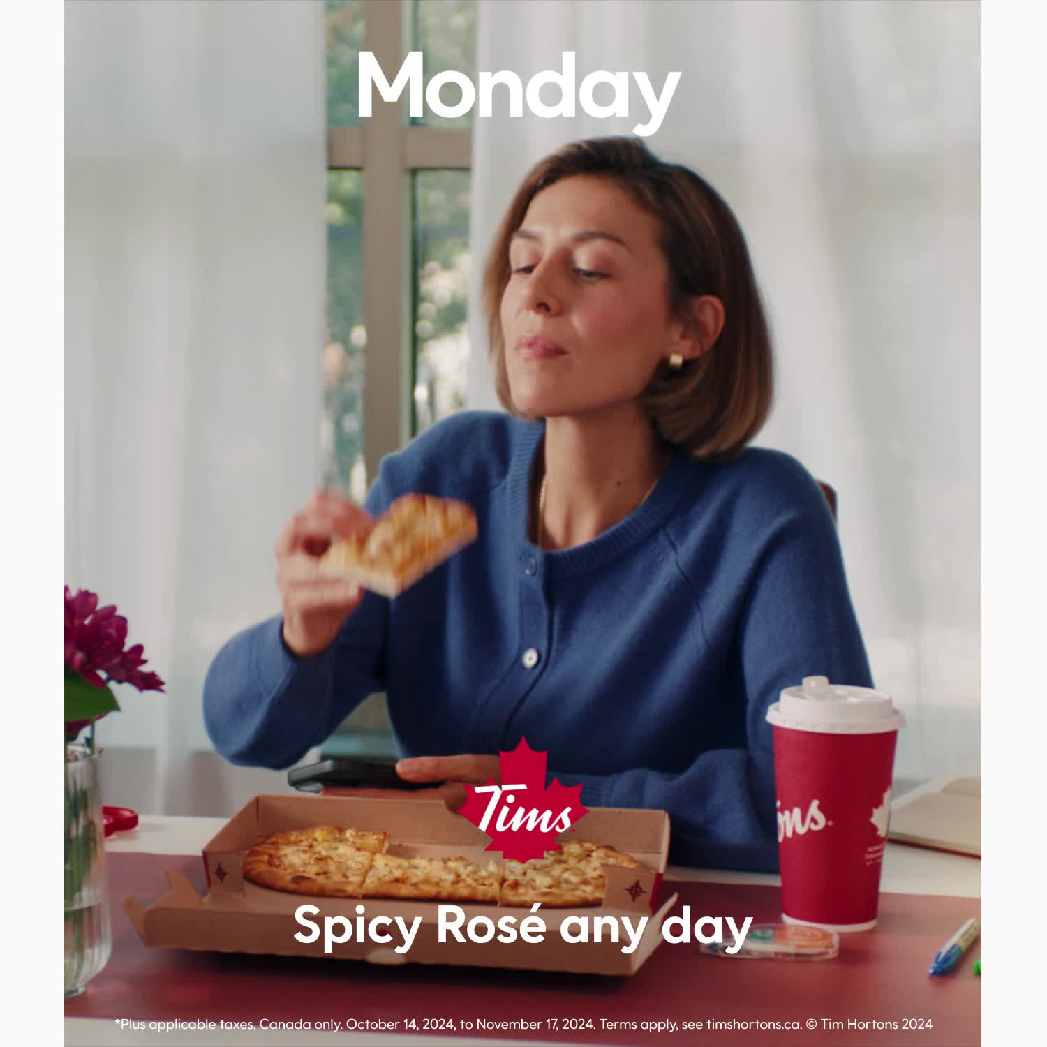 Tim Hortons / Flatbread Pizza LTO Spicy Rosé Campaign