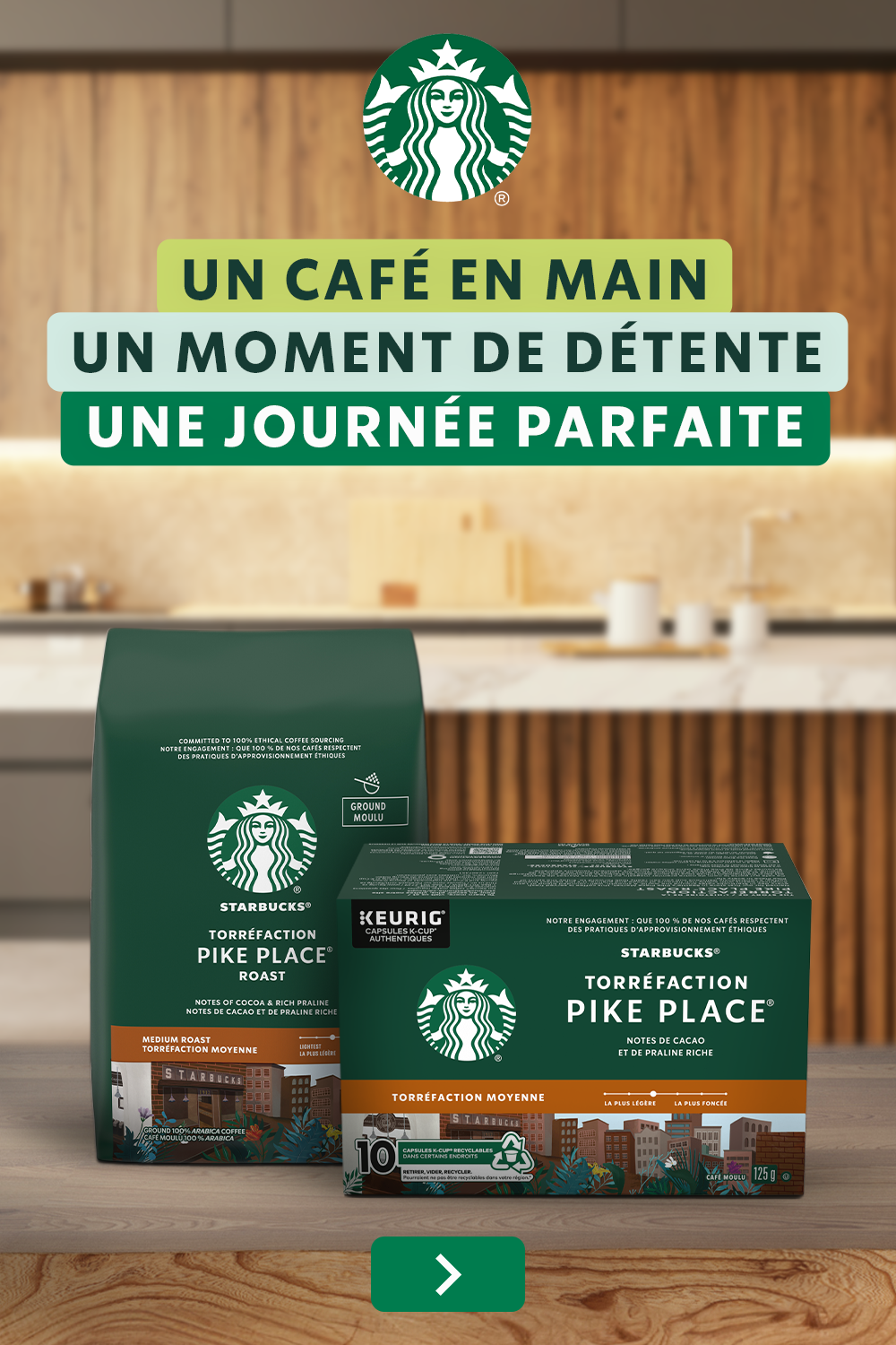 Le café est prêt, c’est l