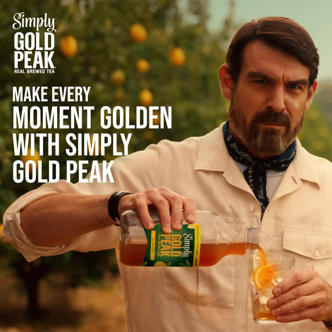Simply delicious. Simply Gold Peak.